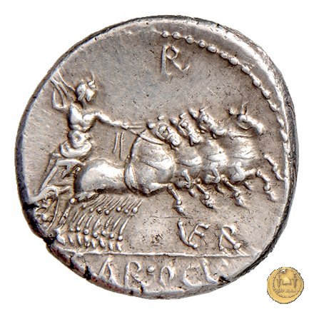 350A/1 - denario M. Vergilius / C. Gargonius (Gargilius) / Ogulnius 86 BC (Roma)