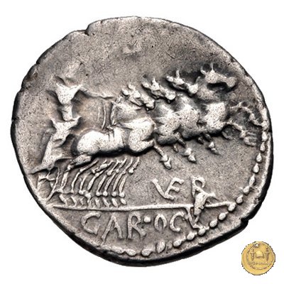 350A/1 - denario M. Vergilius / C. Gargonius (Gargilius) / Ogulnius 86 BC (Roma)