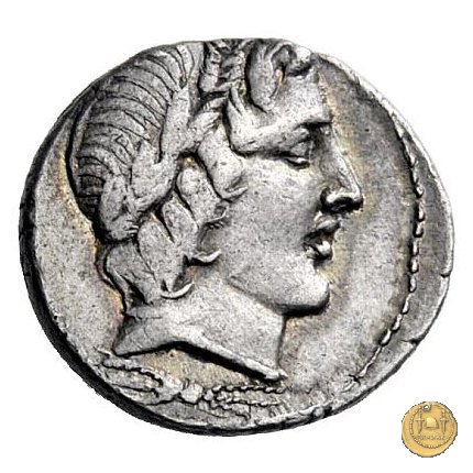 350A/1 - denario M. Vergilius / C. Gargonius (Gargilius) / Ogulnius 86 BC (Roma)