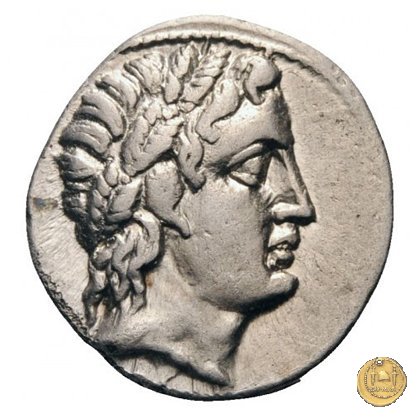 350A/1 - denario M. Vergilius / C. Gargonius (Gargilius) / Ogulnius 86 BC (Roma)