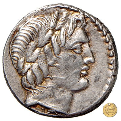 350A/1 - denario Ogulnius / C. Gargonius (Gargilius) / M. Vergilius 86 BC (Roma)