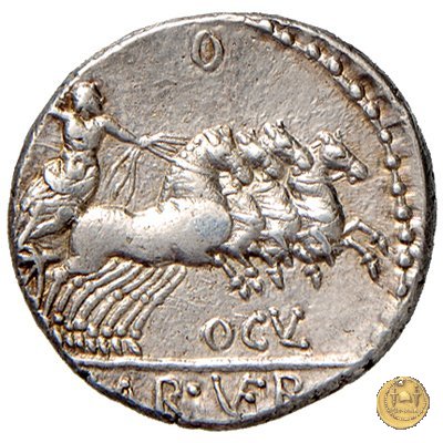 350A/1 - denario Ogulnius / C. Gargonius (Gargilius) / M. Vergilius 86 a.C. (Roma)
