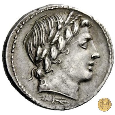 350A/1 - denario Ogulnius / C. Gargonius (Gargilius) / M. Vergilius 86 BC (Roma)