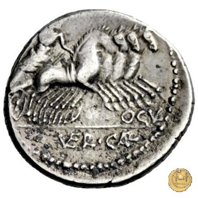 350A/1 - denario Ogulnius / C. Gargonius (Gargilius) / M. Vergilius 86 BC (Roma)