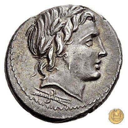 350A/1 - denario Ogulnius / C. Gargonius (Gargilius) / M. Vergilius 86 BC (Roma)