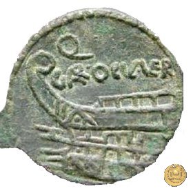 350A/3 - asse C. Gargonius (Gargilius) / Ogulnius / M. Vergilius 86 BC (Roma)