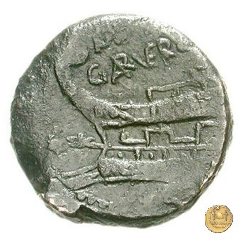 350A/3 - asse C. Gargonius (Gargilius) / Ogulnius / M. Vergilius 86 BC (Roma)