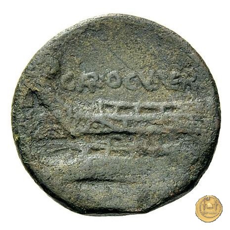 350A/3 - asse C. Gargonius (Gargilius) / Ogulnius / M. Vergilius 86 BC (Roma)