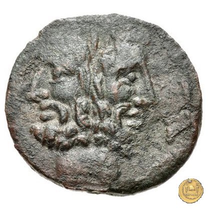 350A/3 - asse C. Gargonius (Gargilius) / Ogulnius / M. Vergilius 86 BC (Roma)