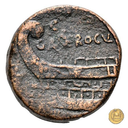 350A/3 - asse C. Gargonius (Gargilius) / Ogulnius / M. Vergilius 86 BC (Roma)