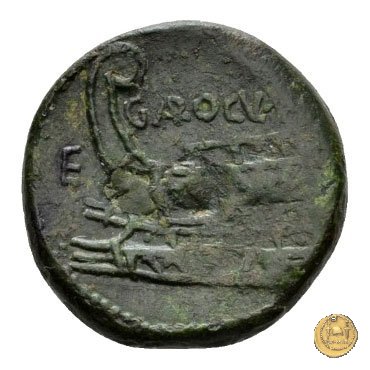 350A/3 - asse C. Gargonius (Gargilius) / Ogulnius / M. Vergilius 86 BC (Roma)