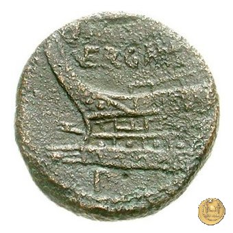 350A/3 - asse M. Vergilius / C. Gargonius (Gargilius) / Ogulnius 86 BC (Roma)