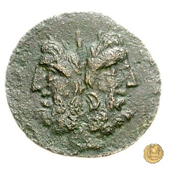 350A/3 - asse M. Vergilius / C. Gargonius (Gargilius) / Ogulnius 86 BC (Roma)