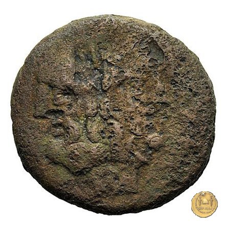 350A/3 - asse M. Vergilius / C. Gargonius (Gargilius) / Ogulnius 86 BC (Roma)