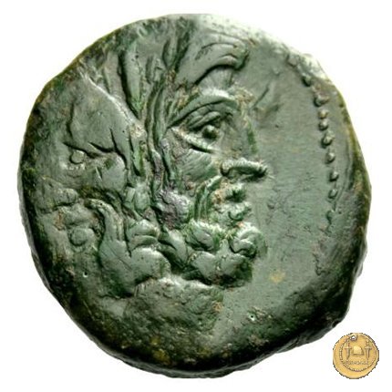 350A/3 - asse M. Vergilius / C. Gargonius (Gargilius) / Ogulnius 86 BC (Roma)