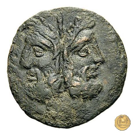 350A/3 - asse M. Vergilius / C. Gargonius (Gargilius) / Ogulnius 86 BC (Roma)