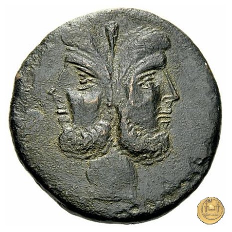 350A/3 - asse M. Vergilius / C. Gargonius (Gargilius) / Ogulnius 86 BC (Roma)