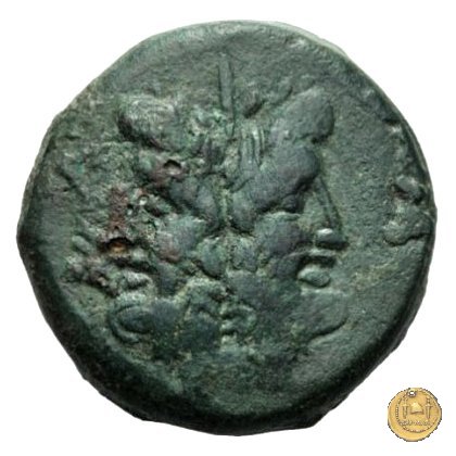 350A/3 - asse M. Vergilius / C. Gargonius (Gargilius) / Ogulnius 86 BC (Roma)