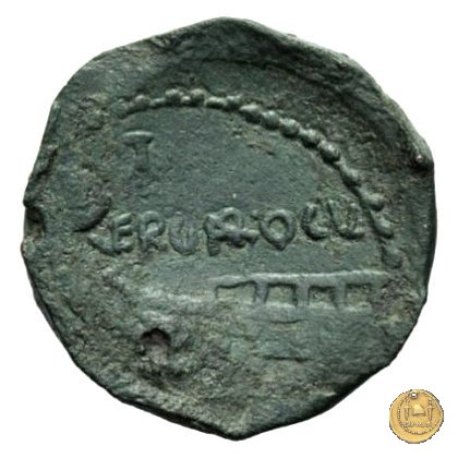 350A/3 - asse M. Vergilius / C. Gargonius (Gargilius) / Ogulnius 86 BC (Roma)