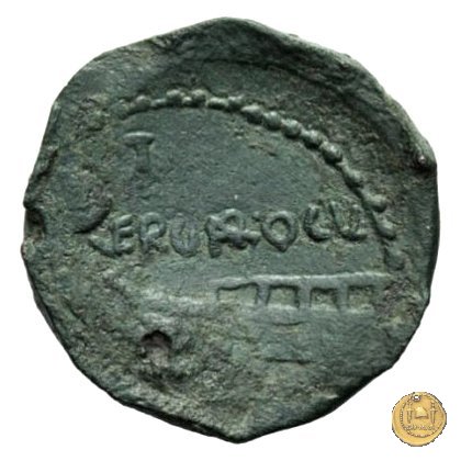 350A/3 - asse M. Vergilius / C. Gargonius (Gargilius) / Ogulnius 86 BC (Roma)