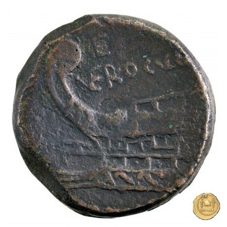 350A/3 - asse M. Vergilius / C. Gargonius (Gargilius) / Ogulnius 86 BC (Roma)