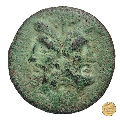 350A/3 - asse M. Vergilius / C. Gargonius (Gargilius) / Ogulnius 86 BC (Roma)