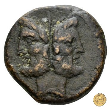 350A/3 - asse M. Vergilius / C. Gargonius (Gargilius) / Ogulnius 86 BC (Roma)