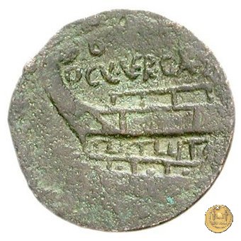350A/3 - asse Ogulnius / C. Gargonius (Gargilius) / M. Vergilius 86 BC (Roma)