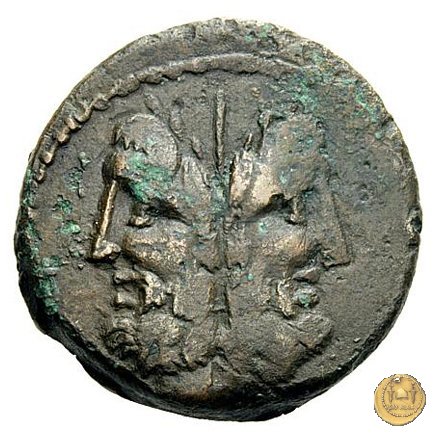 350A/3 - asse Ogulnius / C. Gargonius (Gargilius) / M. Vergilius 86 BC (Roma)