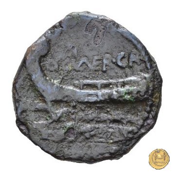 350A/3 - asse Ogulnius / C. Gargonius (Gargilius) / M. Vergilius 86 a.C. (Roma)