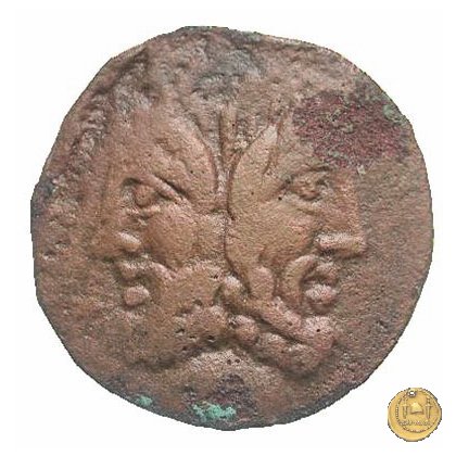 350A/3 - asse Ogulnius / C. Gargonius (Gargilius) / M. Vergilius 86 a.C. (Roma)