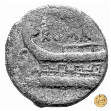 350B/1 - semisse 86 BC (Roma)