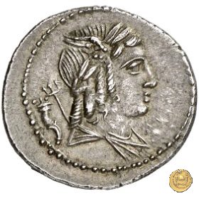 352/1 - denario L. Iulius Bursio 85 BC (Roma)
