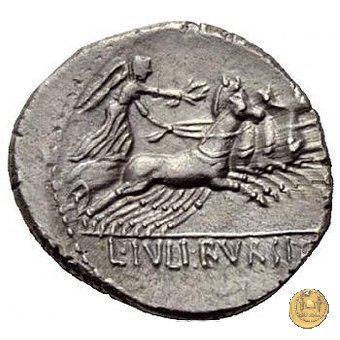 352/1 - denario L. Iulius Bursio 85 BC (Roma)