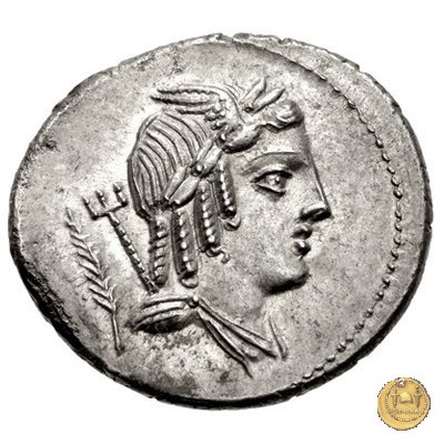 352/1 - denario L. Iulius Bursio 85 BC (Roma)