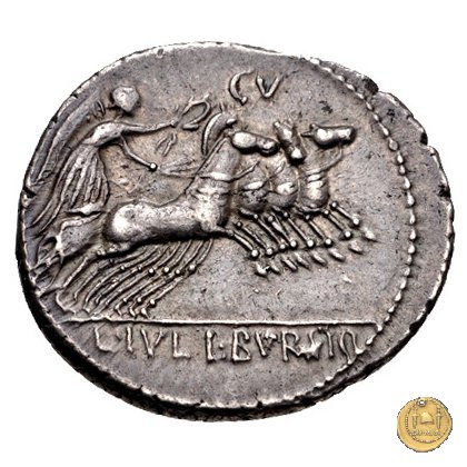 352/1 - denario L. Iulius Bursio 85 a.C. (Roma)