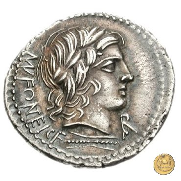 353/1 - denario Mn. Fonteius C.f. 85 BC (Roma)