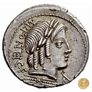 353/1 - denario Mn. Fonteius C.f. 85 BC (Roma)