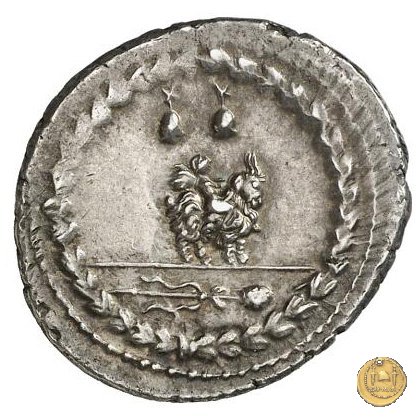 353/1 - denario Mn. Fonteius C.f. 85 BC (Roma)