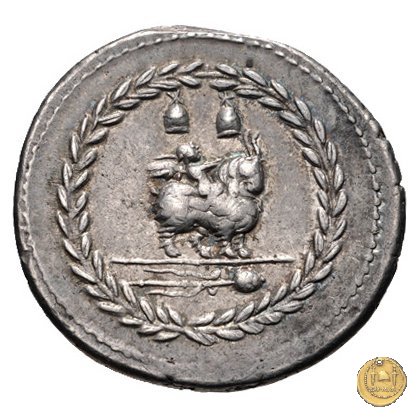 353/1 - denario Mn. Fonteius C.f. 85 BC (Roma)