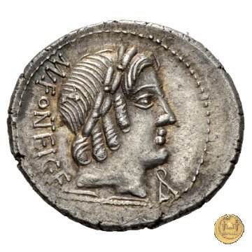 353/1 - denario Mn. Fonteius C.f. 85 BC (Roma)