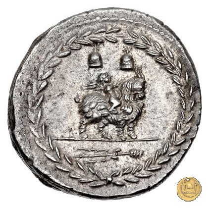 353/1 - denario Mn. Fonteius C.f. 85 BC (Roma)