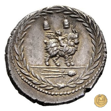 353/1 - denario Mn. Fonteius C.f. 85 BC (Roma)