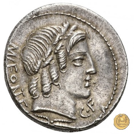 353/1 - denario Mn. Fonteius C.f. 85 BC (Roma)