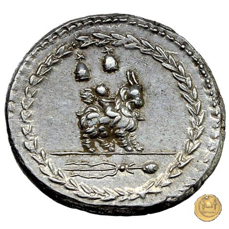 353/1 - denario Mn. Fonteius C.f. 85 BC (Roma)