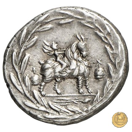 353/2 - denario Mn. Fonteius C.f. 85 BC (Roma)