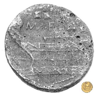 353/3 - asse Mn. Fonteius C.f. 85 BC (Roma)