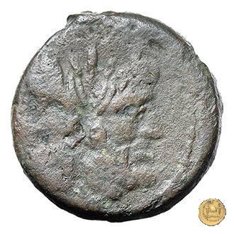 354/3 - asse C. Licinius L.f. Macer 84 BC (Roma)