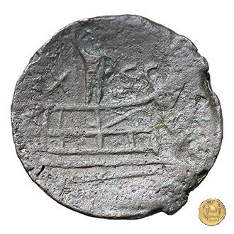 354/3 - asse C. Licinius L.f. Macer 84 BC (Roma)