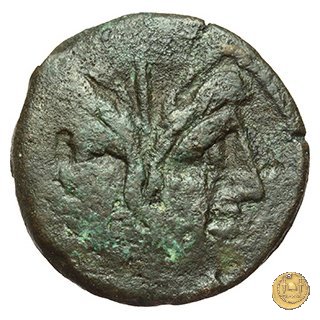 354/3 - asse C. Licinius L.f. Macer 84 BC (Roma)